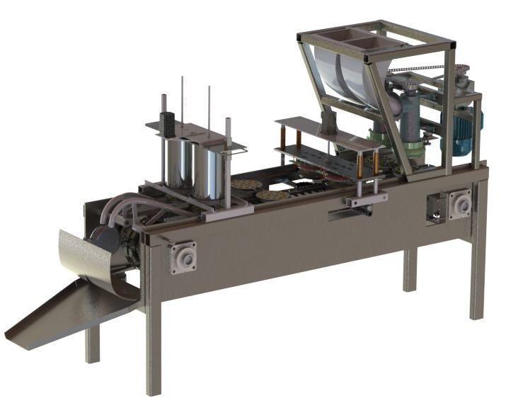 BISCUIT PRODUCTION MACHINE