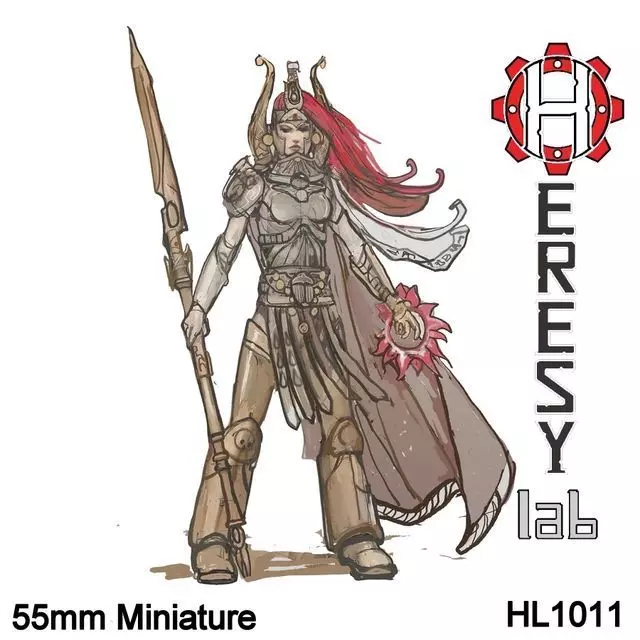 Heresylab - Lady of Magic 3D print model