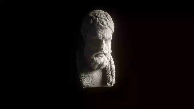 Epikur Sculpture Fotoscan By Timvias Free 3D model