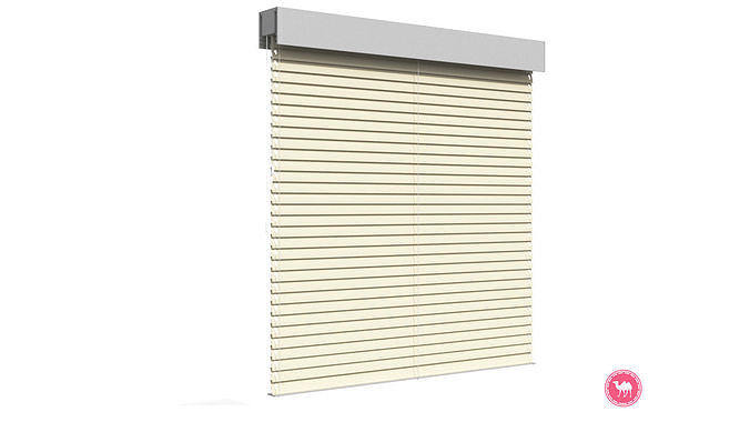 Venetian Blinds - HQ Low Poly Archviz Low-poly Low-poly 3D model