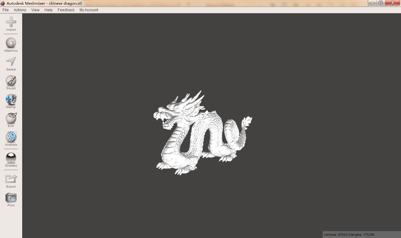 Chinese dragon 2 3D print model_4