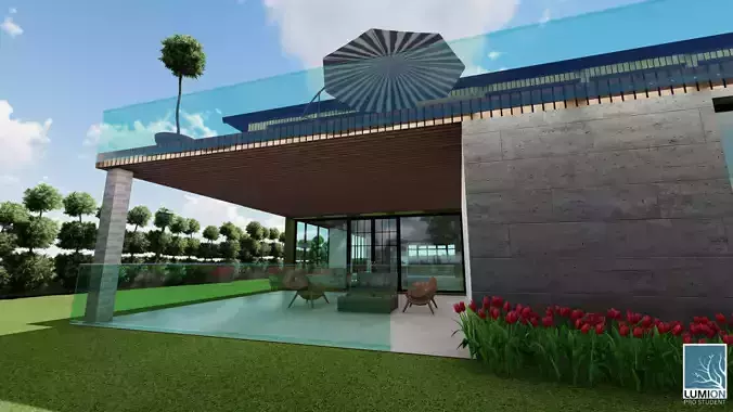 lumion 3D Villa model