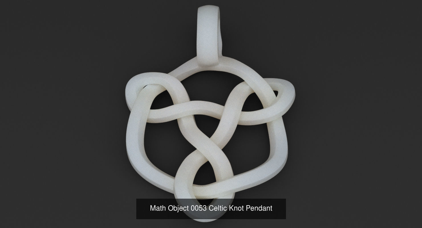 Ultimate 3d Printable Geometric Pendants Collection _28