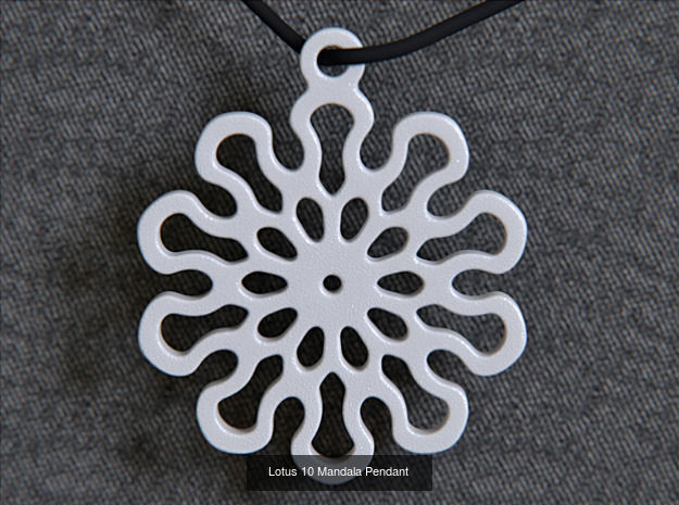 Ultimate 3d Printable Geometric Pendants Collection _26