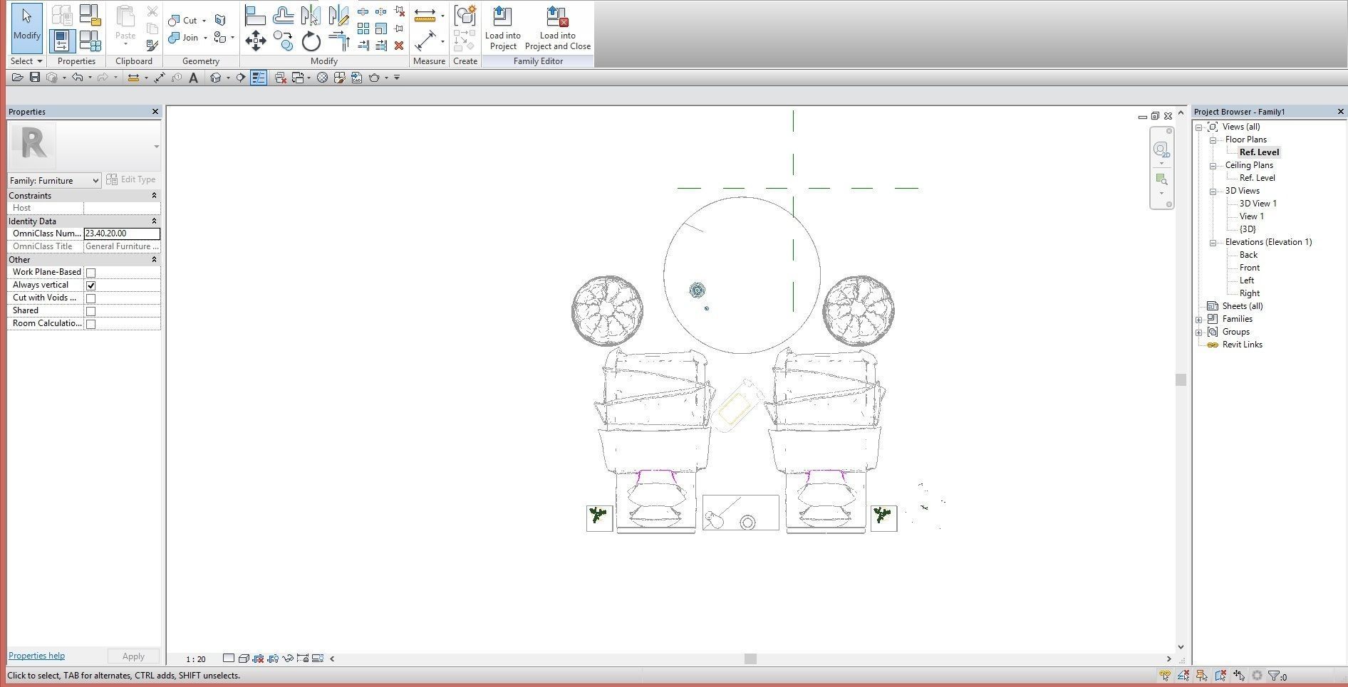 Revit children bedroom 3D model 3D model_8