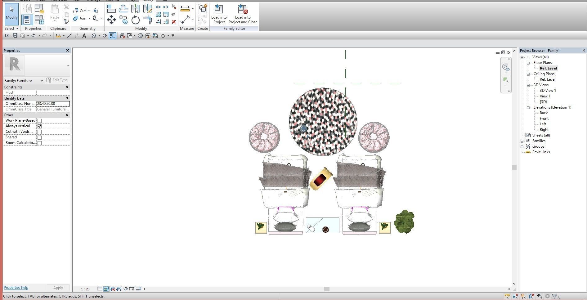 Revit children bedroom 3D model 3D model_4