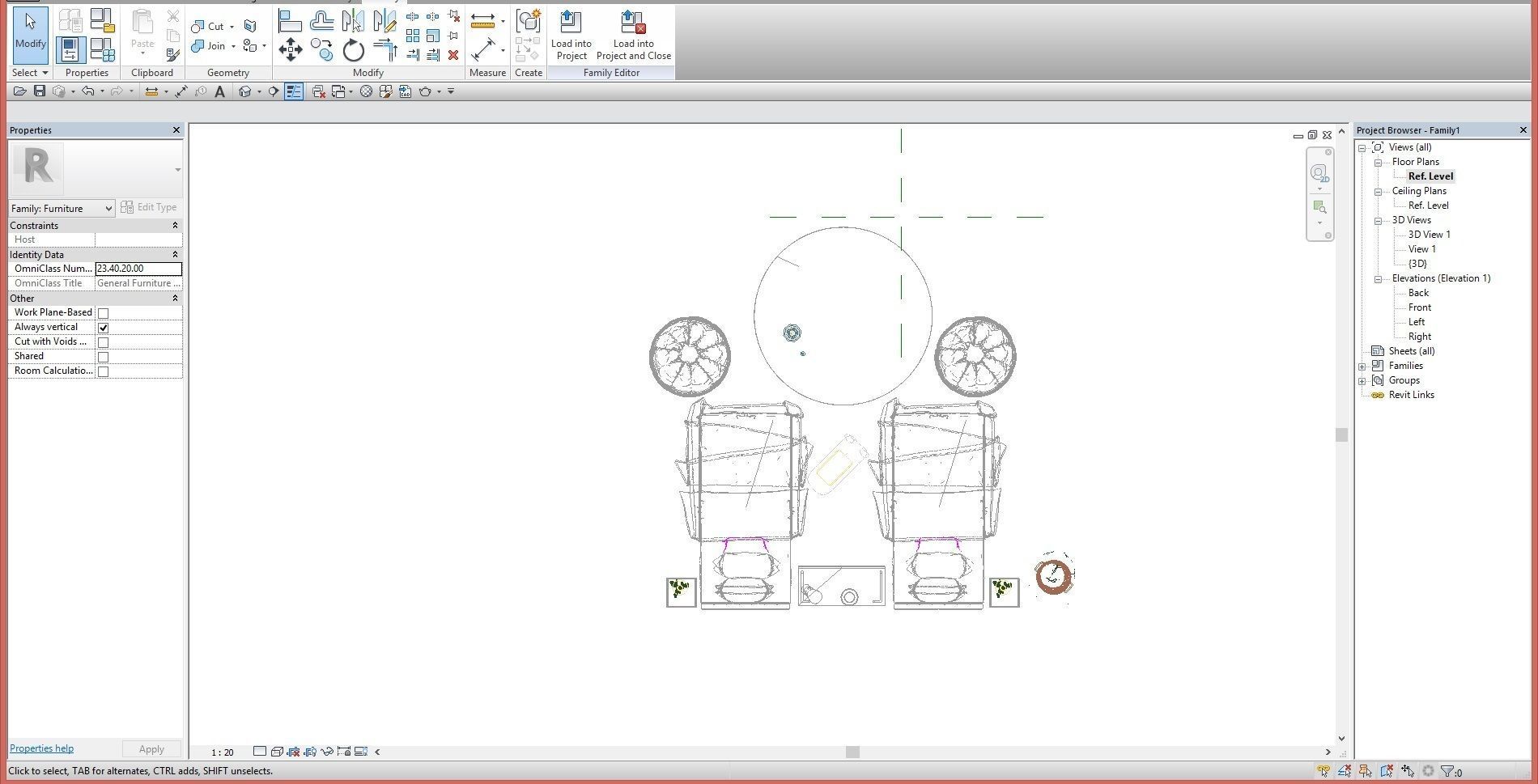 Revit children bedroom 3D model 3D model_7