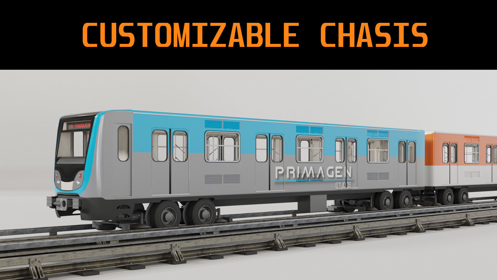 Mexico City Subway 3D model_13