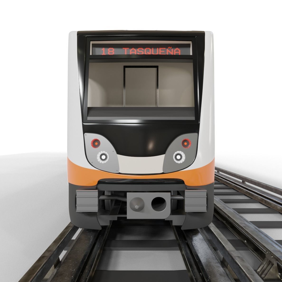 Mexico City Subway 3D model_6