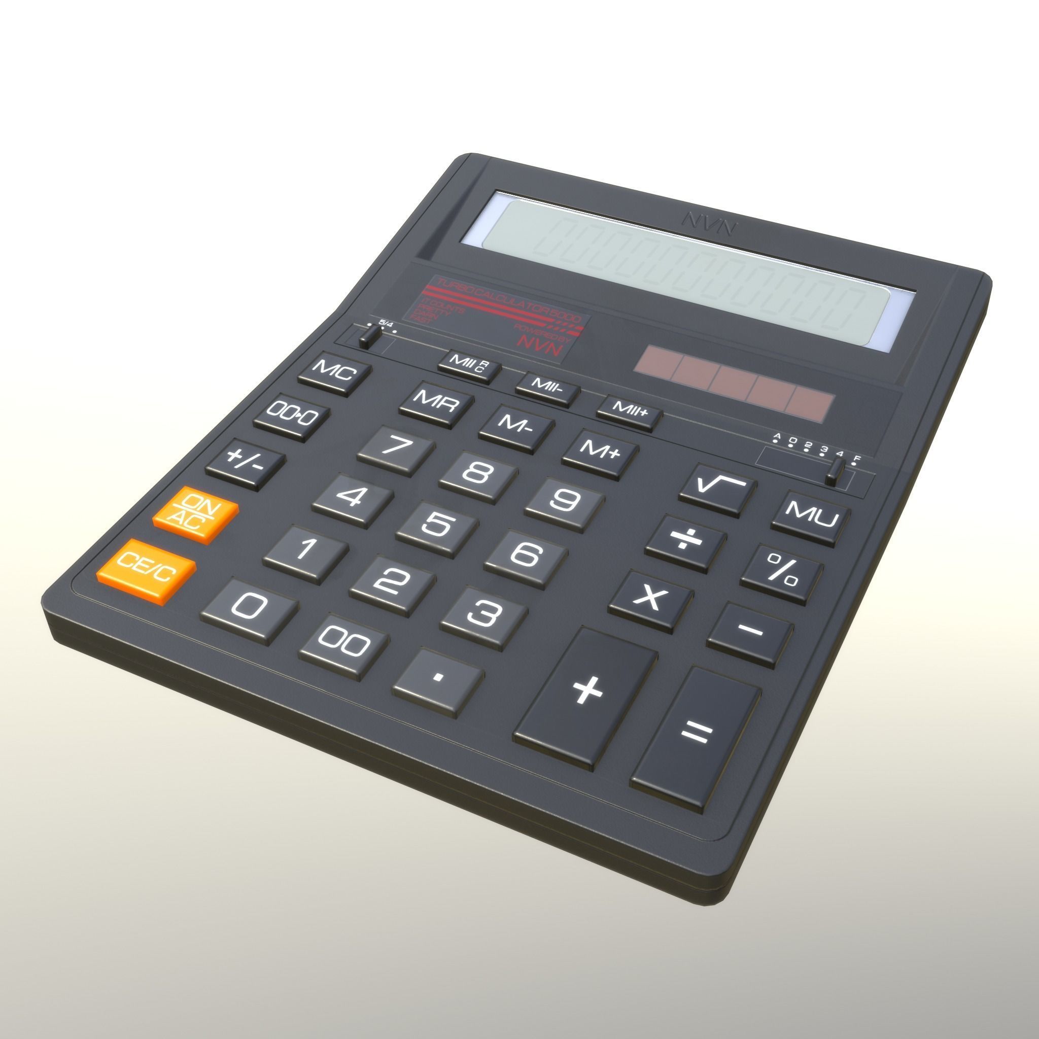 Calculator - Unity - HDRP - UE4 Low-poly 3D model_2