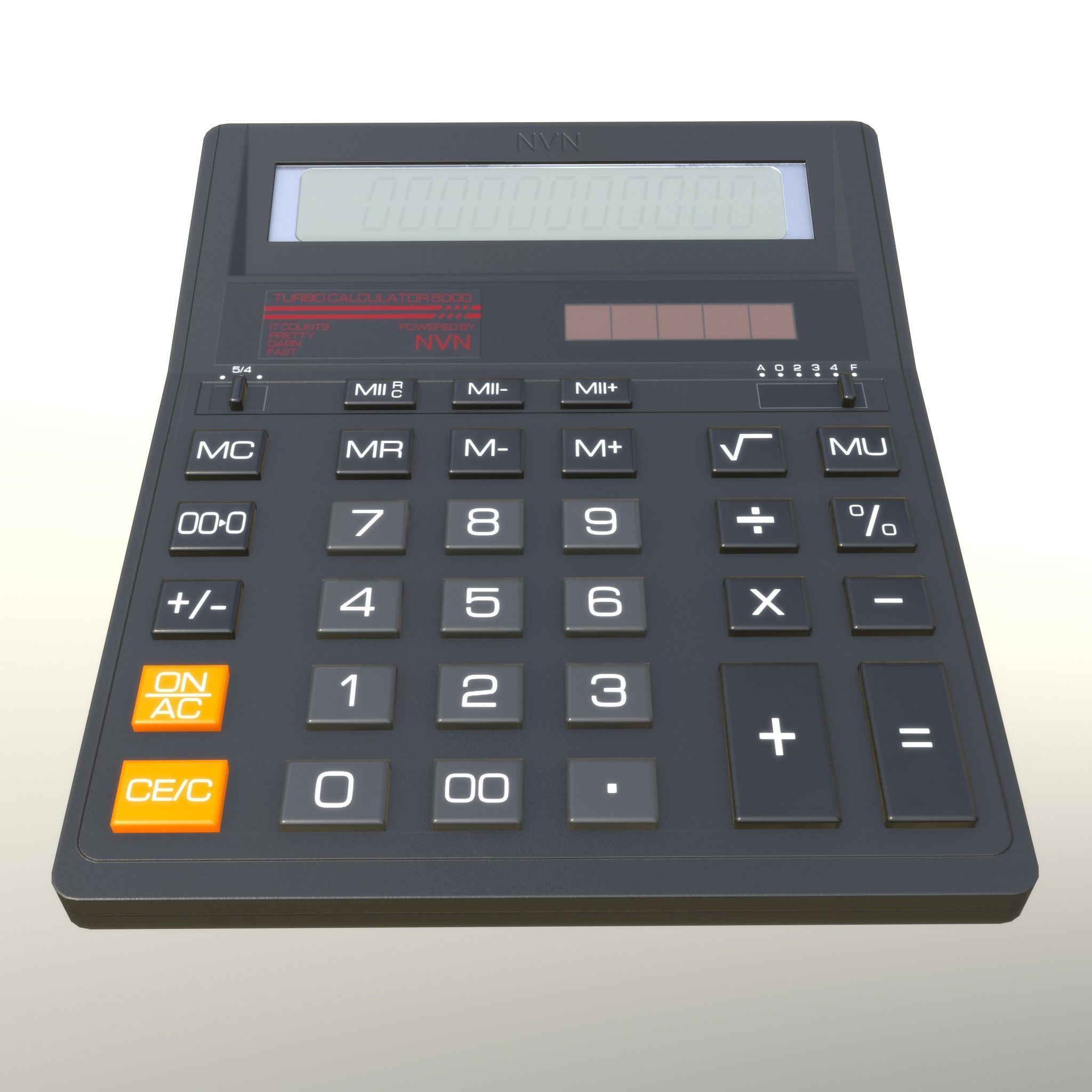 Calculator - Unity - HDRP - UE4 Low-poly 3D model_8