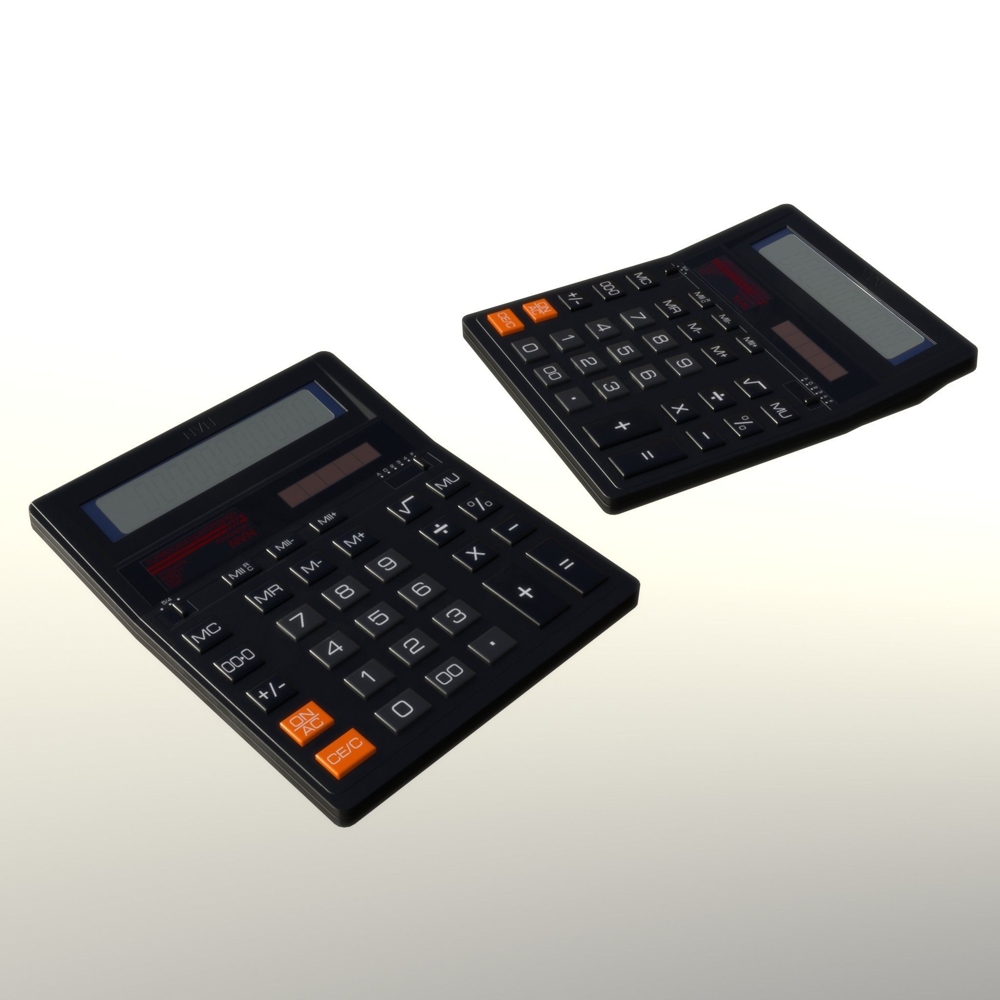 Calculator - Unity - HDRP - UE4 Low-poly 3D model_16