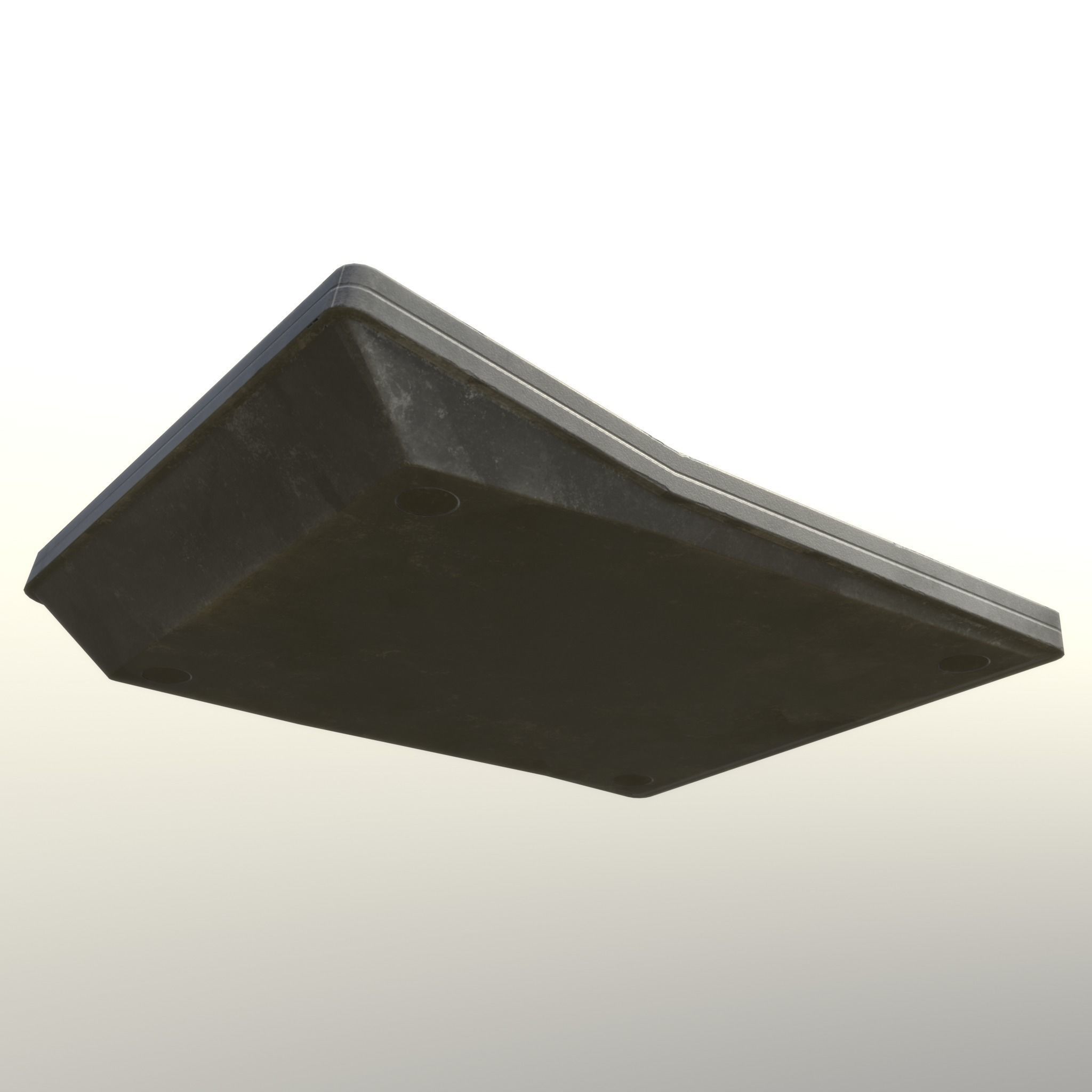 Calculator Dirty - Unity - HDRP - UE4 Low-poly 3D model_7