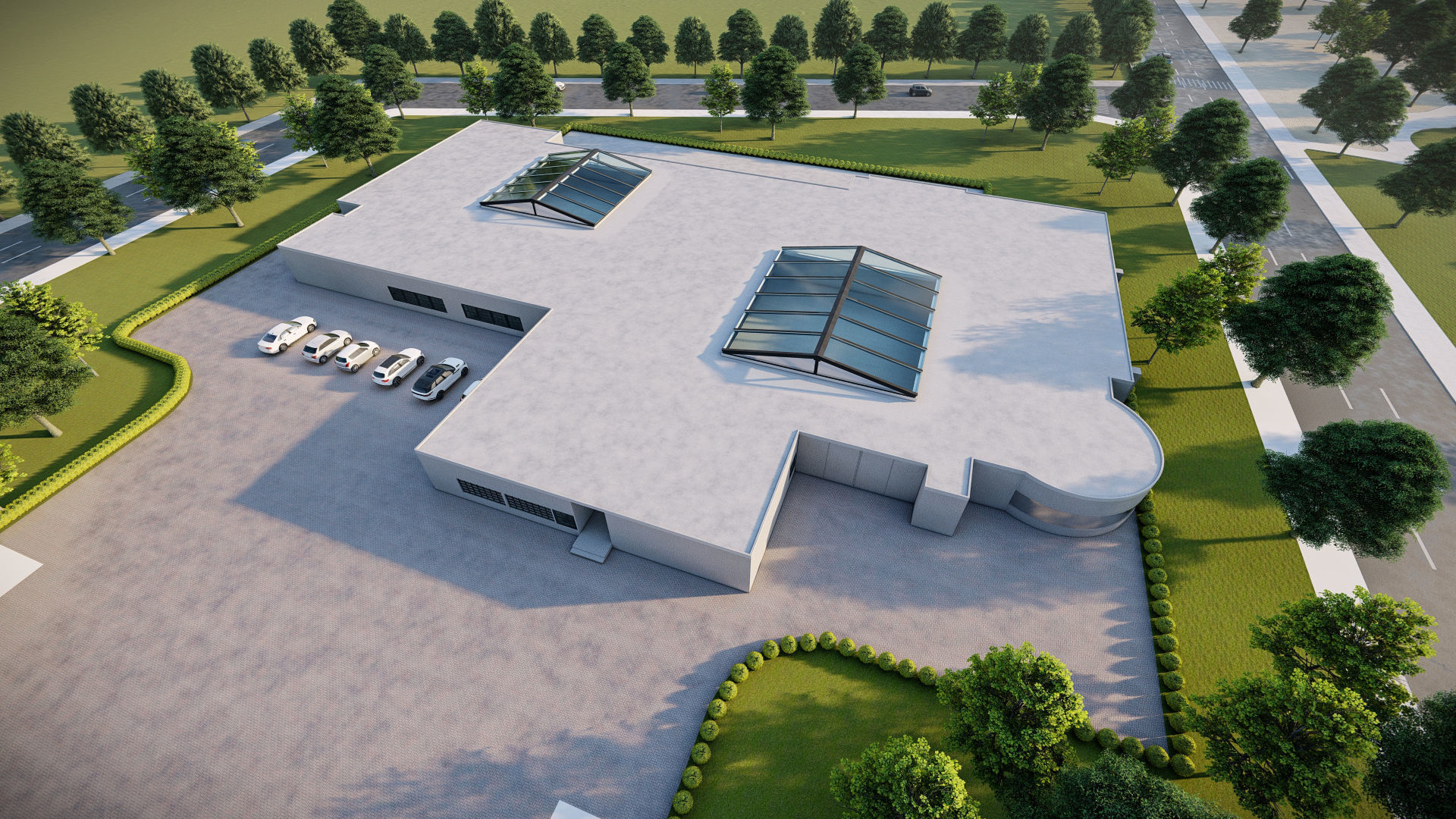 Architecture undergraduate thesis landscape theme park 3D model_19