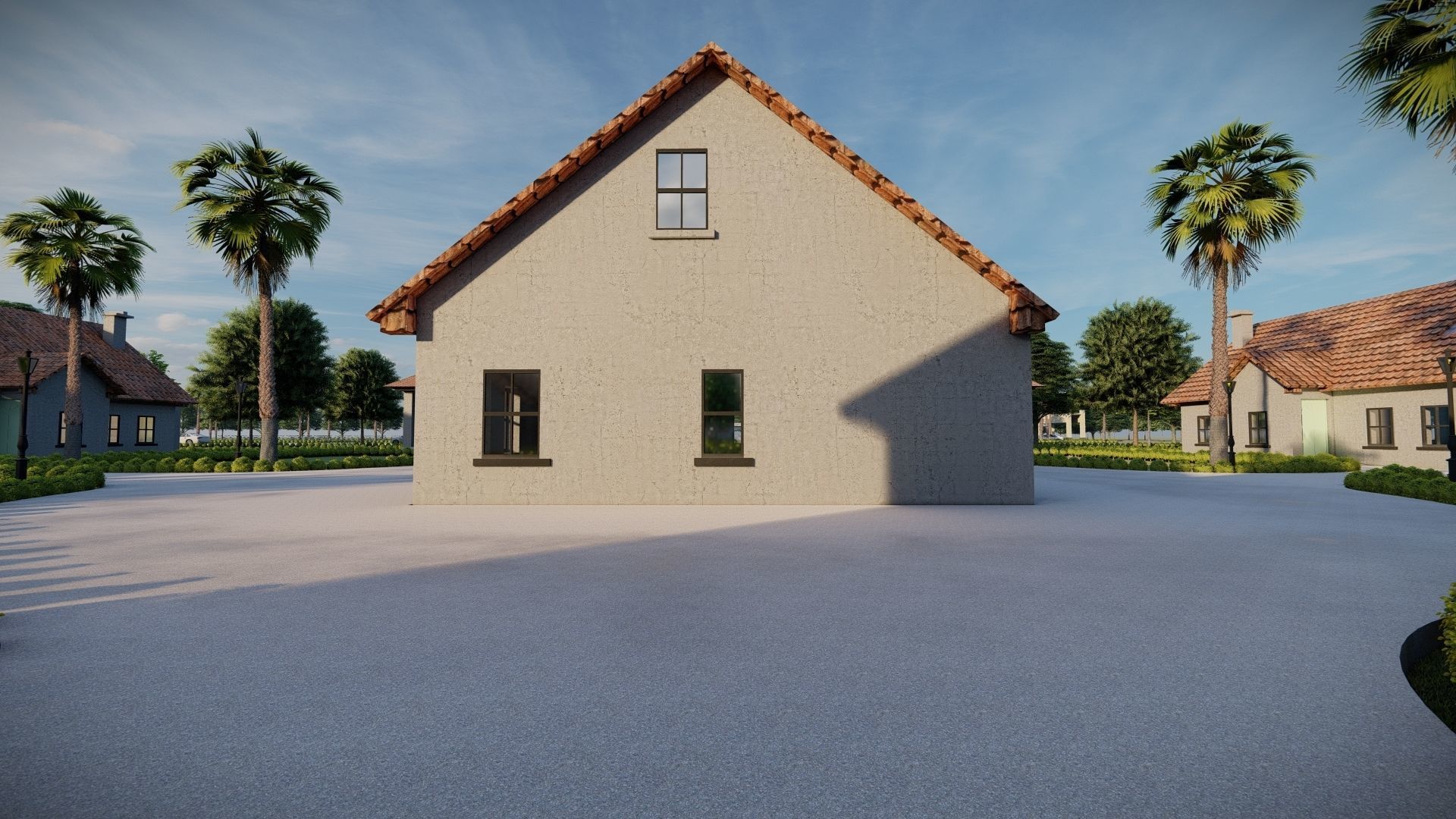 Architecture undergraduate thesis landscape theme park 3D model_3