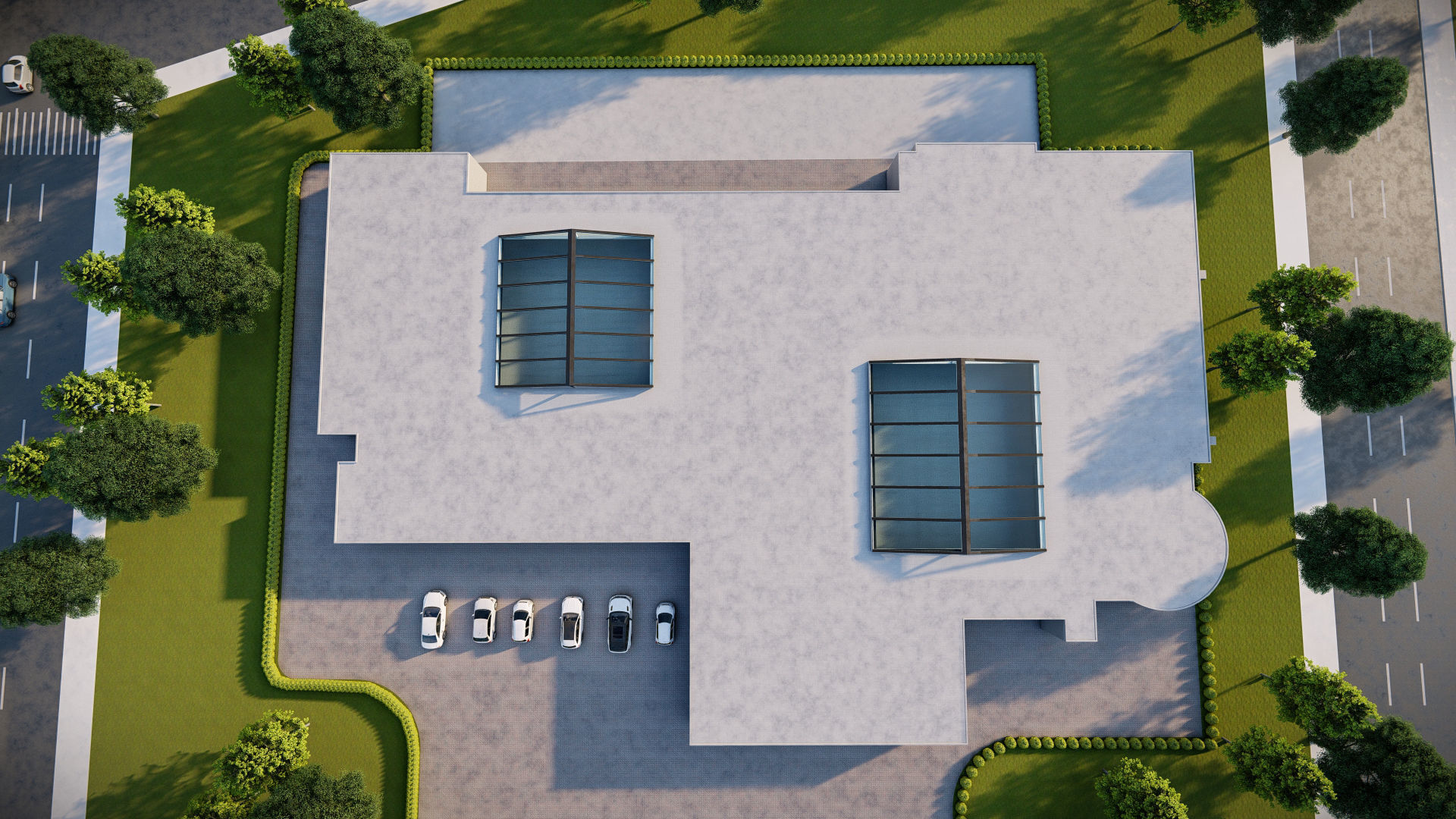 Architecture undergraduate thesis landscape theme park 3D model_10