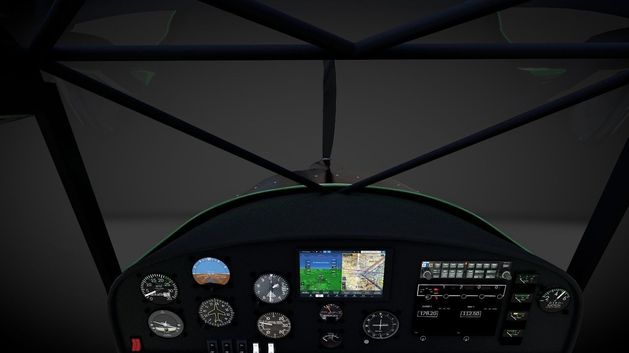 Kit Fox Speedster Airshow C4D Rigged 3D model_18