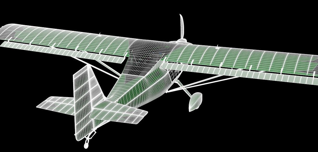 Kit Fox Speedster Airshow C4D Rigged 3D model_11