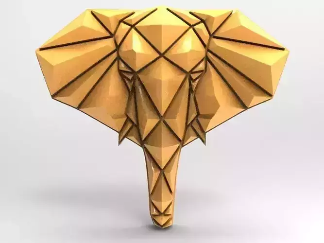 Geometric elephant