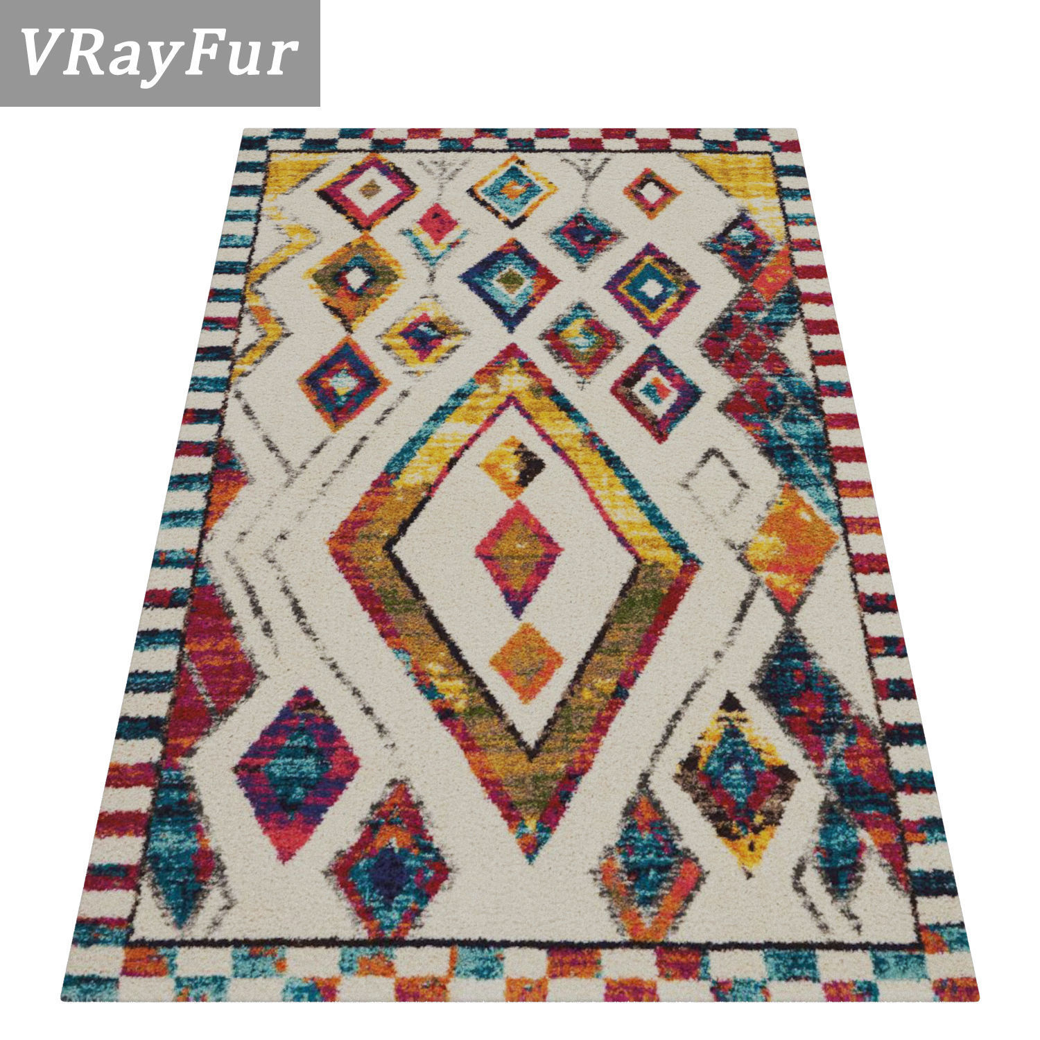 Rug Set 765 3D model_2