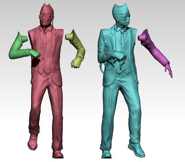 Coffin Dance 3D print model_7