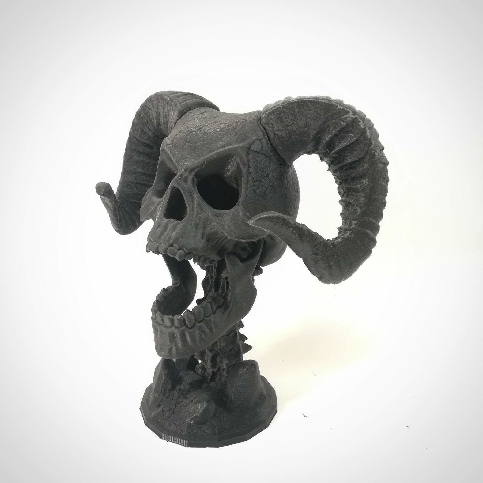 DEMON SKULL 3D print model_6