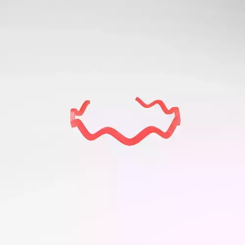 Low Poly Hairband v1 002