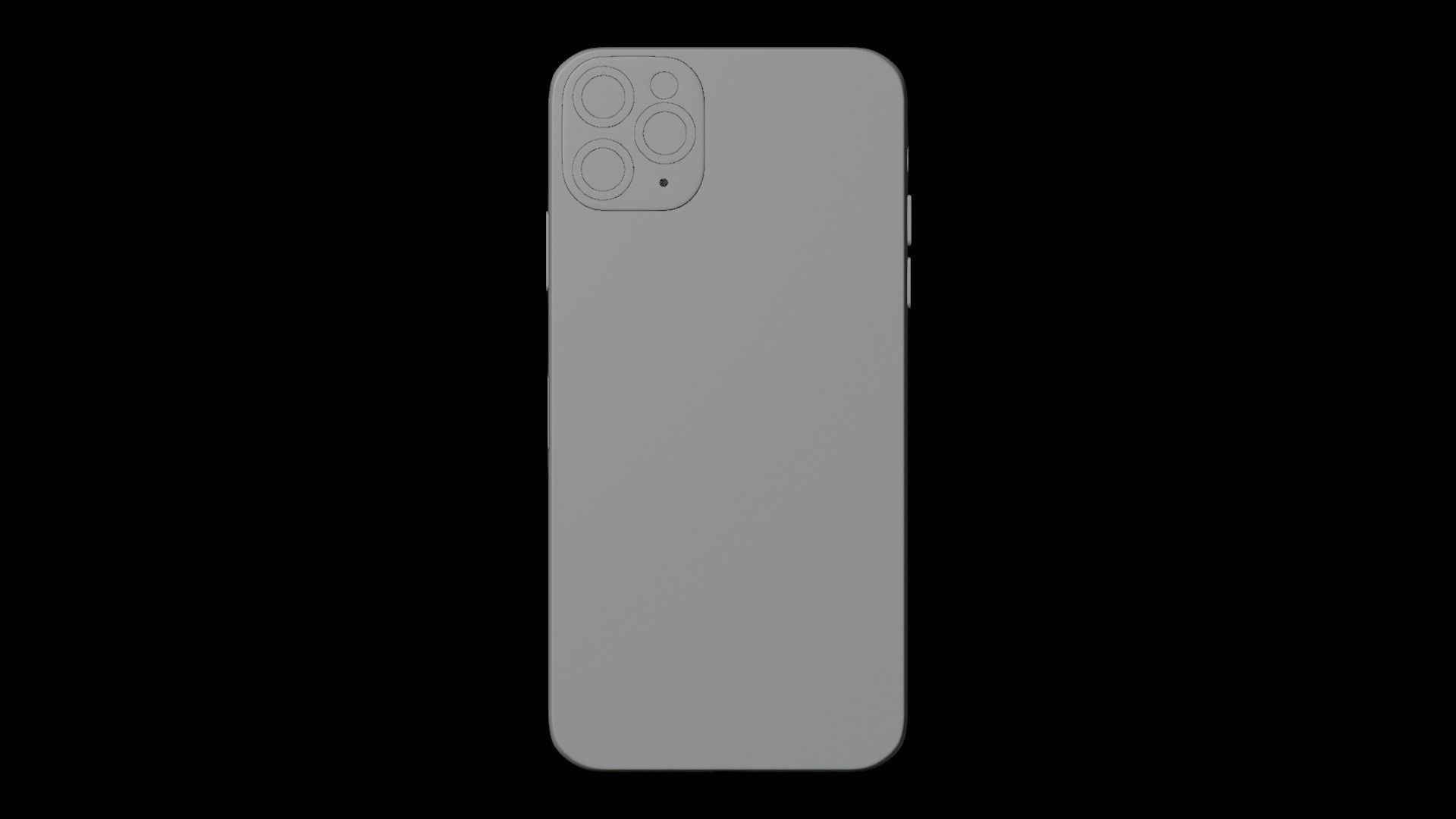 iPhone11 Pro 3D model_4
