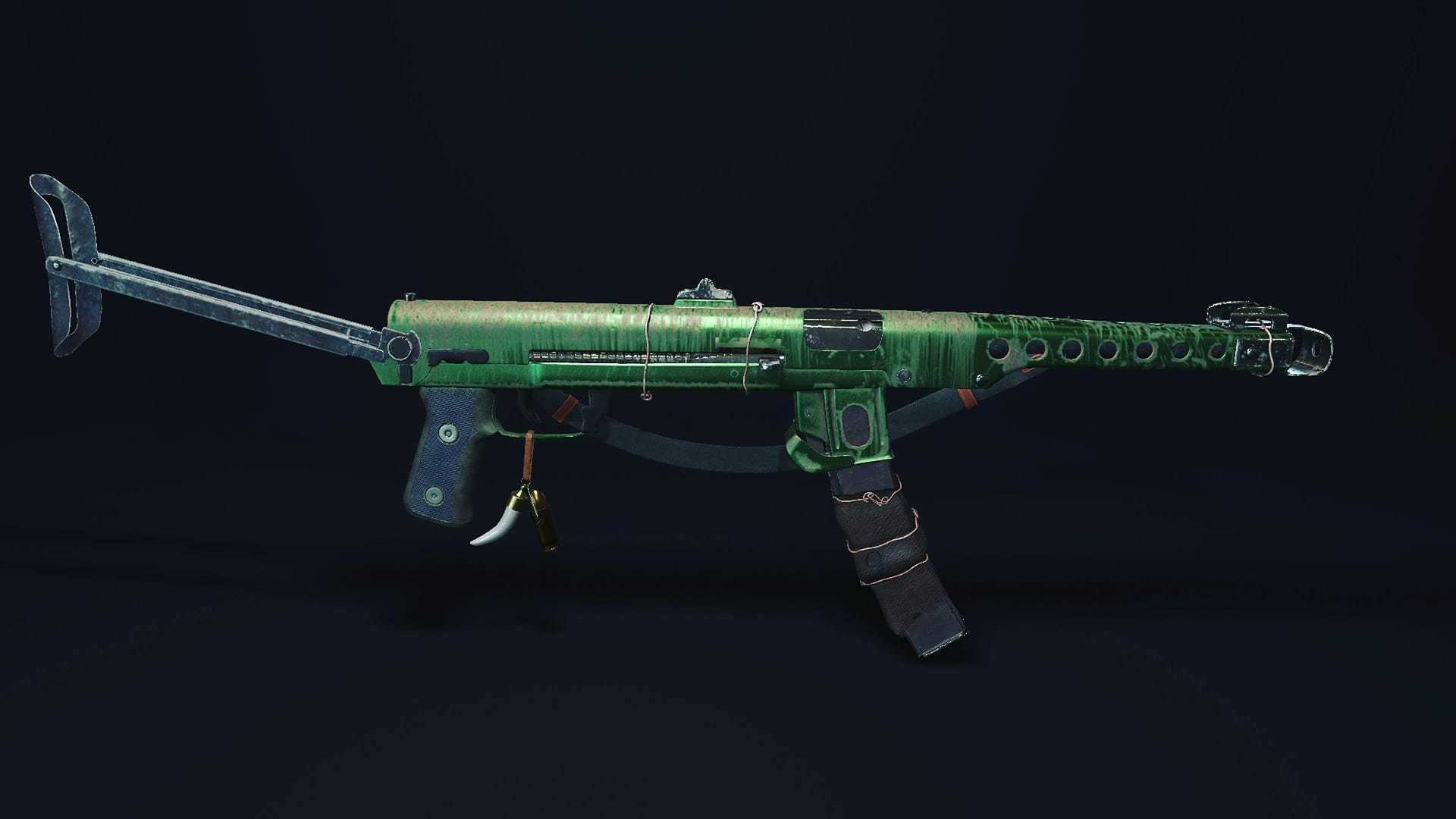 PPS 43 Soviet submachine gun 3D model_1