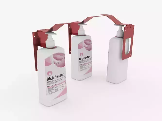 Disinfectant and antiseptik 3D model