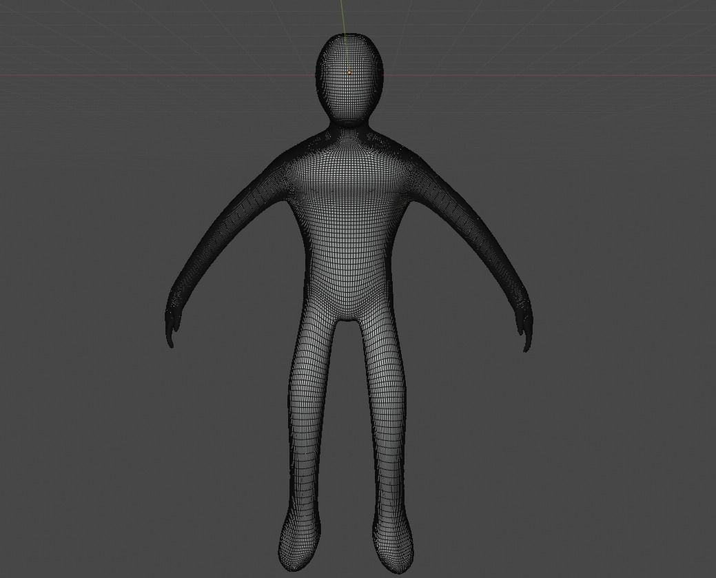 Character man 3D model_1