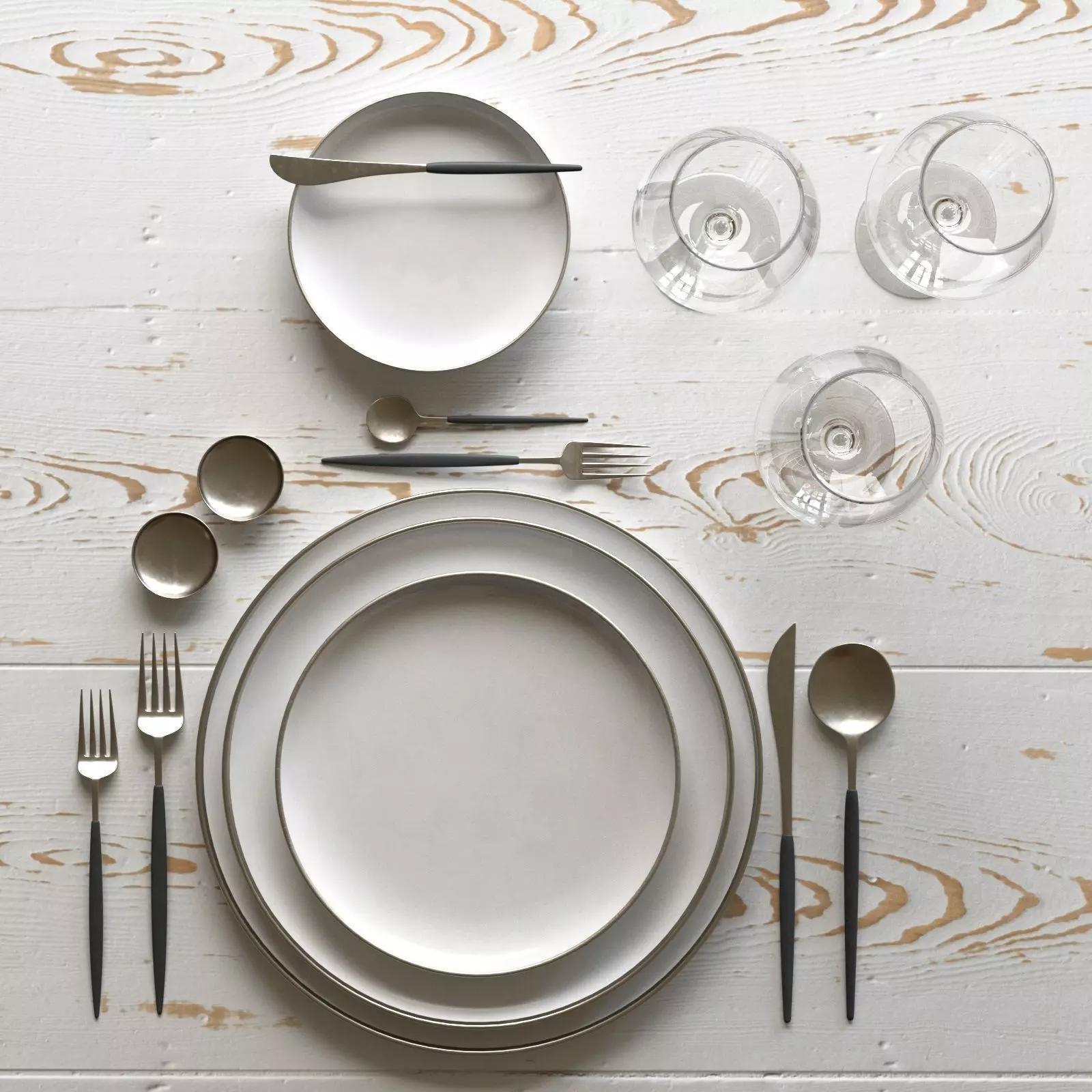 Table Setting 03 3D model_0