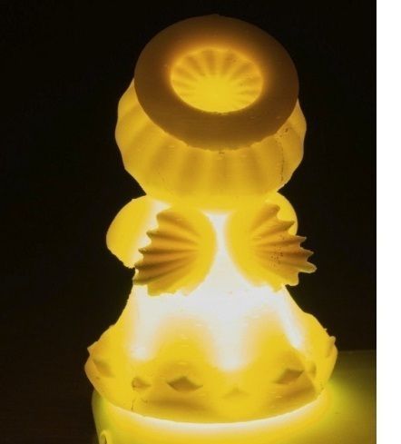 Angel ring 3D print model_1