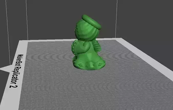 Angel ring 3D print model