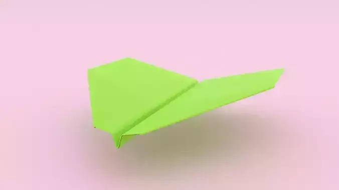 paper airplane animation