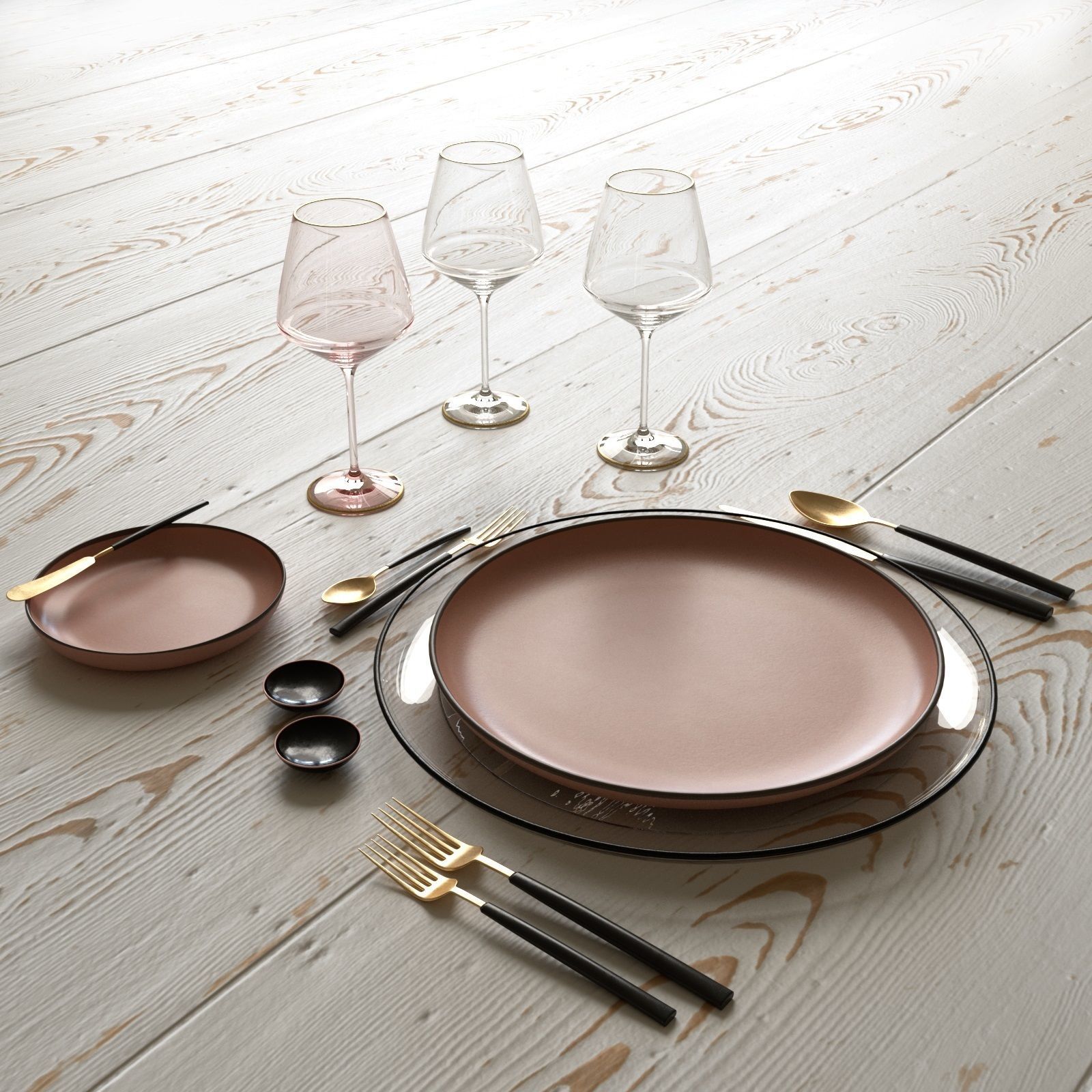 Table Setting 06 3D model_1