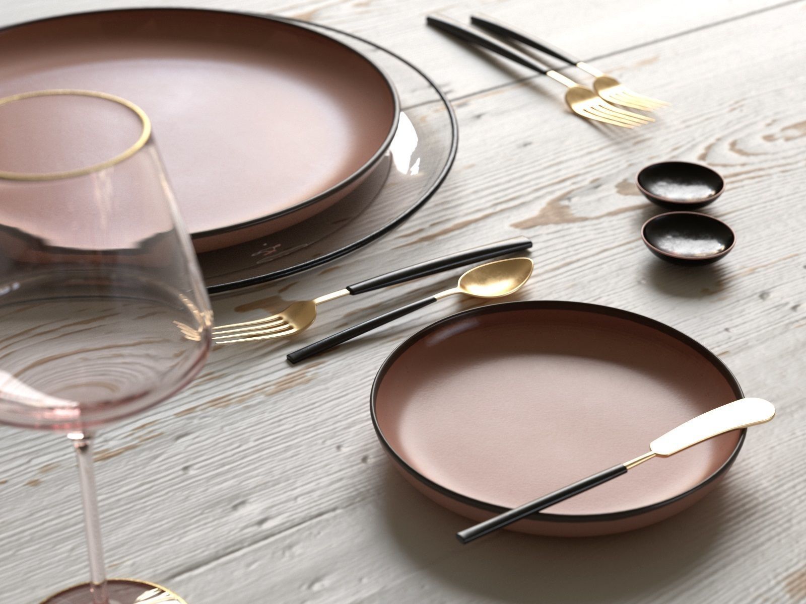 Table Setting 06 3D model_2