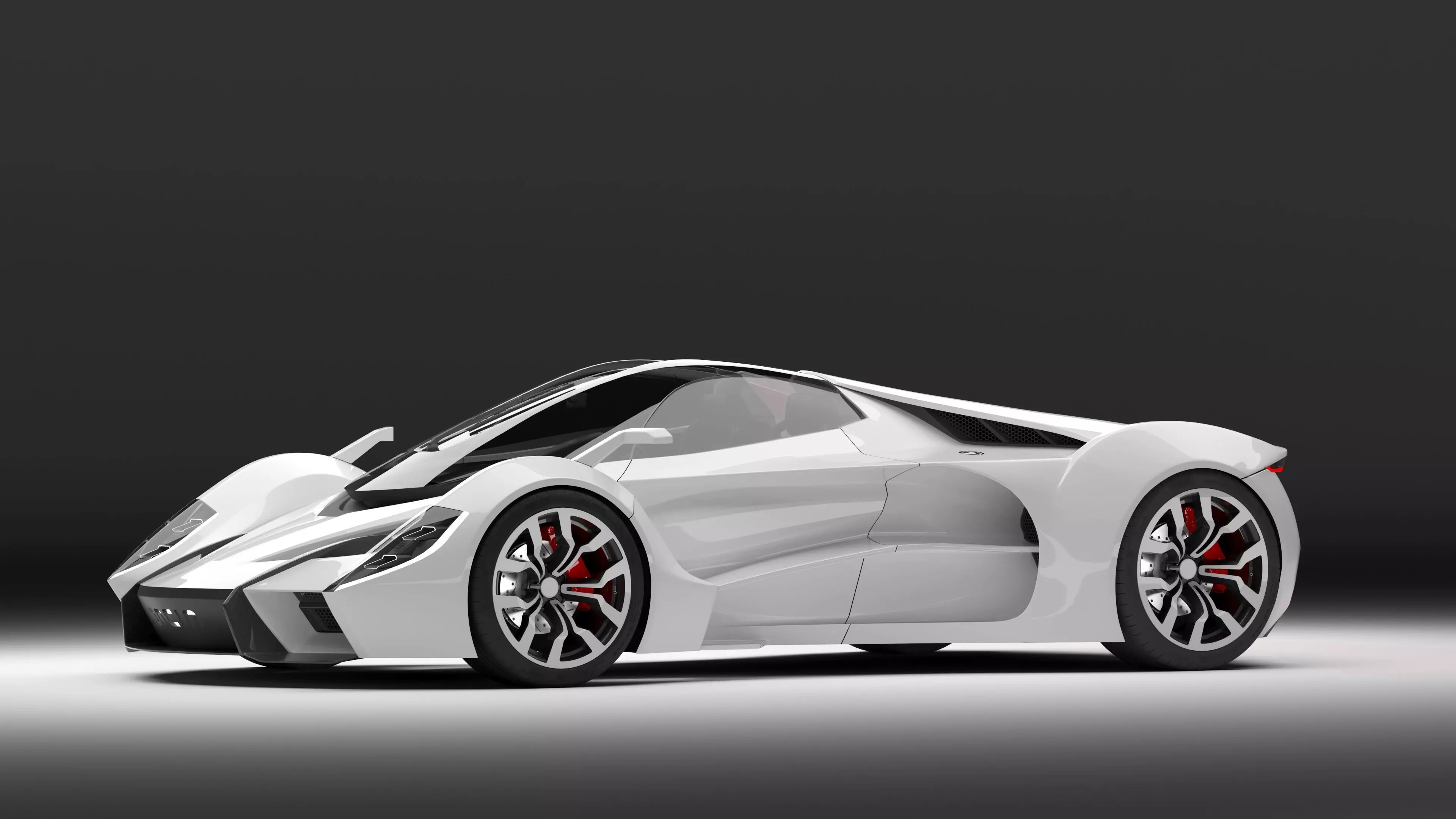 Concept car - Dacia Transalpina 3D model_0