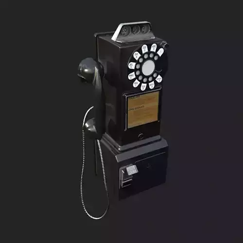 Western Electric 3-slot Payphone 1957 PBR 