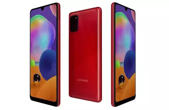 Samsung Galaxy A31 Prism Crush Red