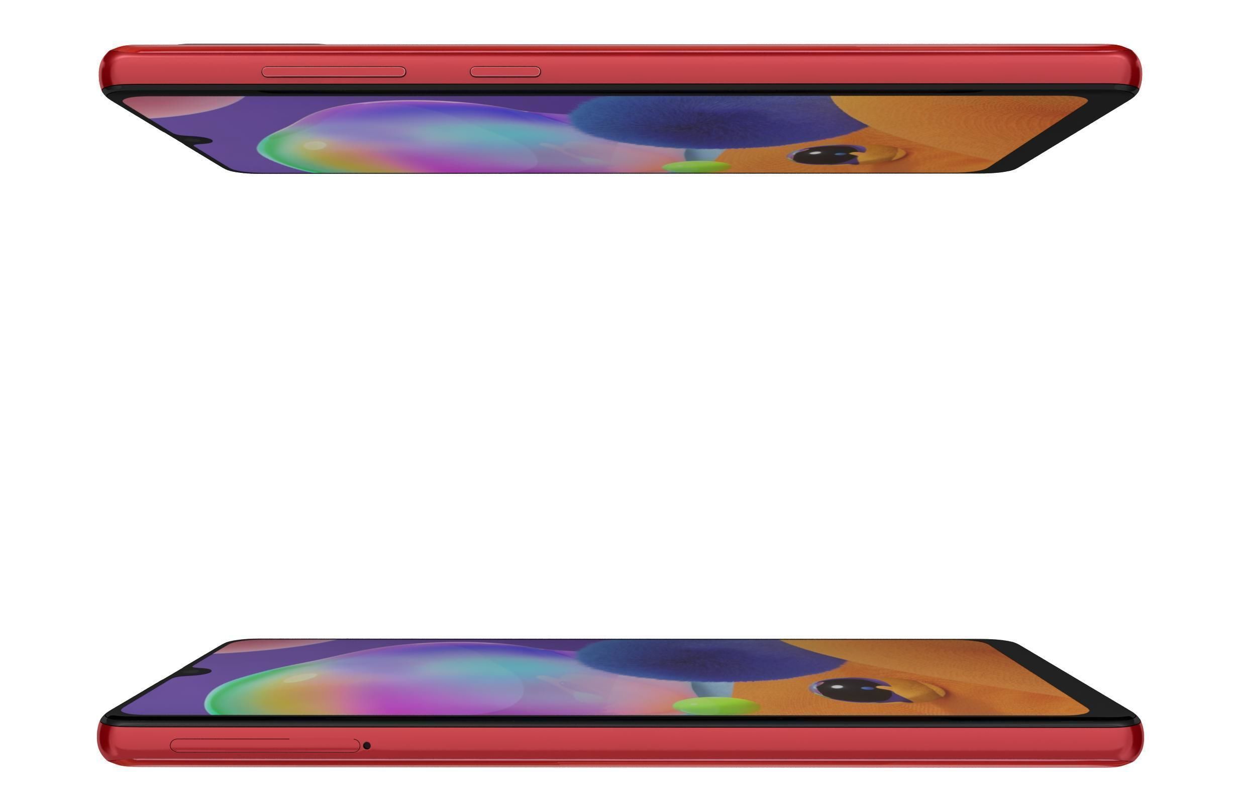 Samsung Galaxy A31 Prism Crush Red 3D model_7