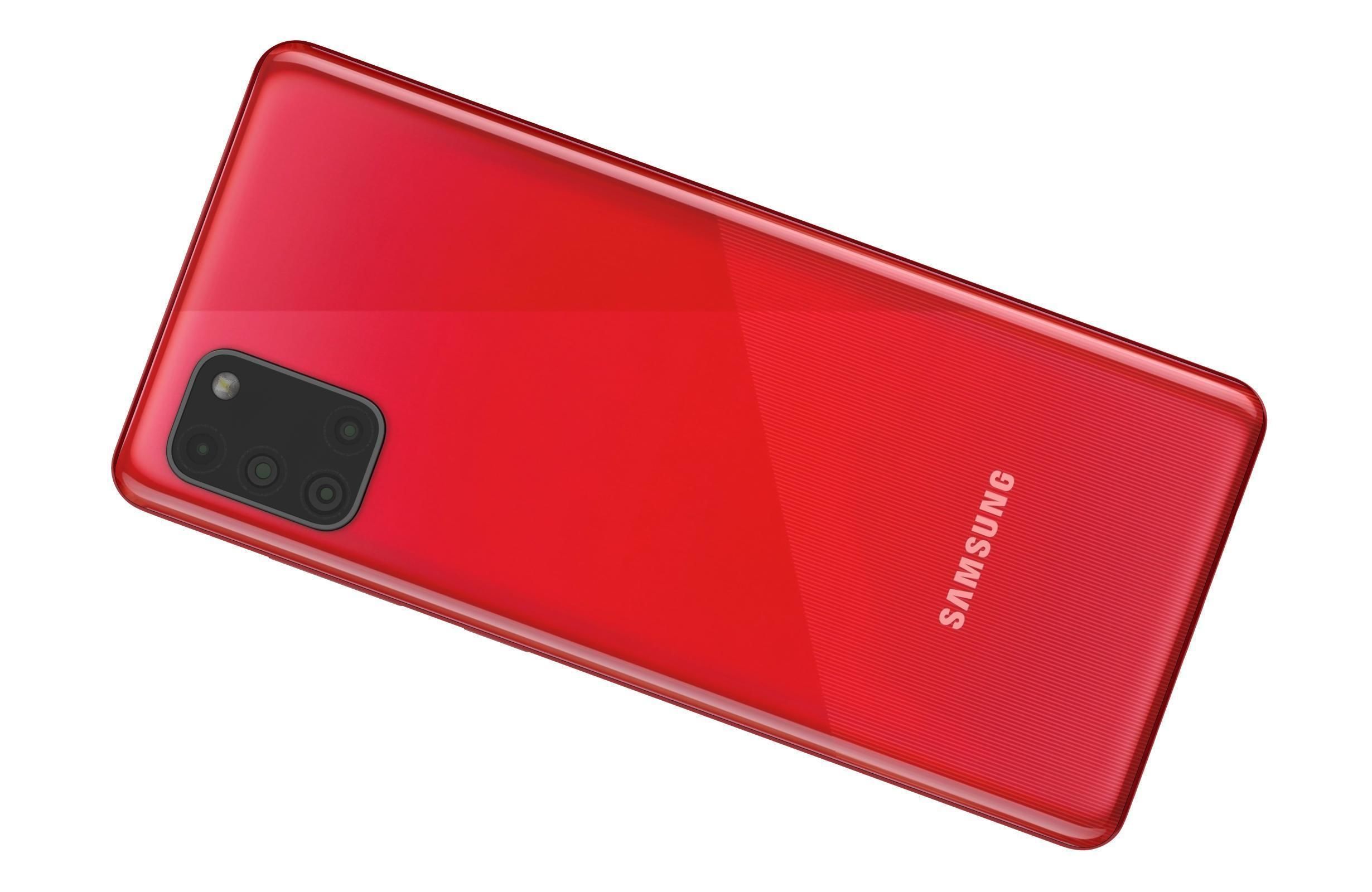 Samsung Galaxy A31 Prism Crush Red 3D model_8