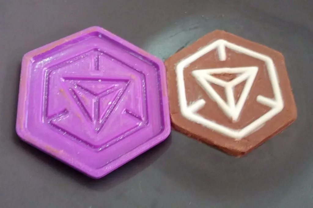 Ingress Logo Mold Free 3D print model