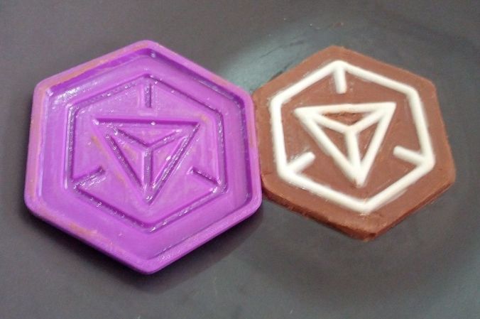 Ingress Logo Mold Free 3D print model