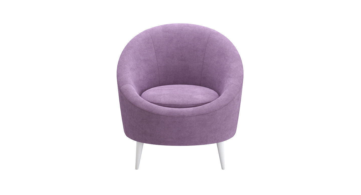 Armchair Round Dreams Unterzo 3D model_4