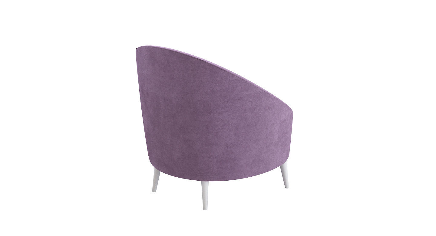 Armchair Round Dreams Unterzo 3D model_3