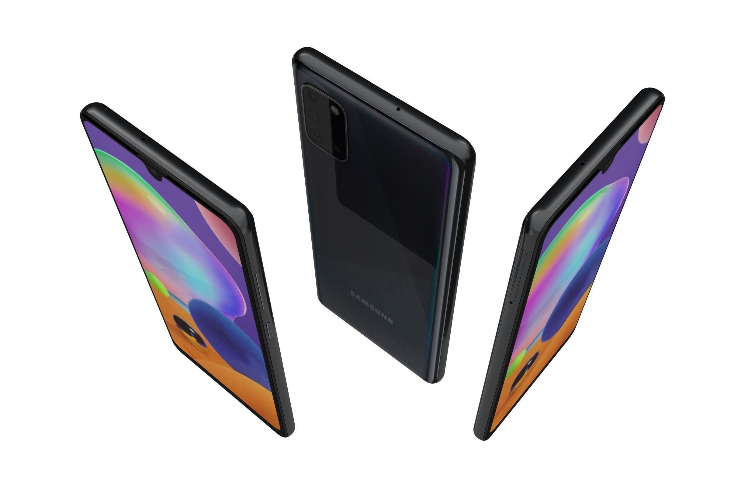 Samsung Galaxy A31 All Colors 3D model_12
