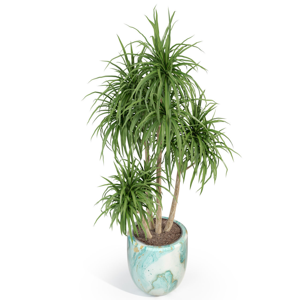 Plants collection 287 3D model_2