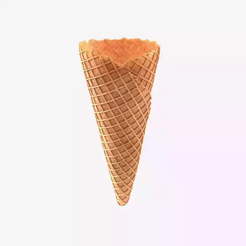 Ice cream cone 3D model