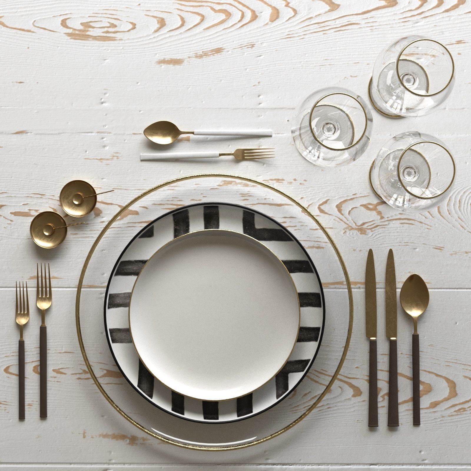 Table Setting Collection 3D model_21